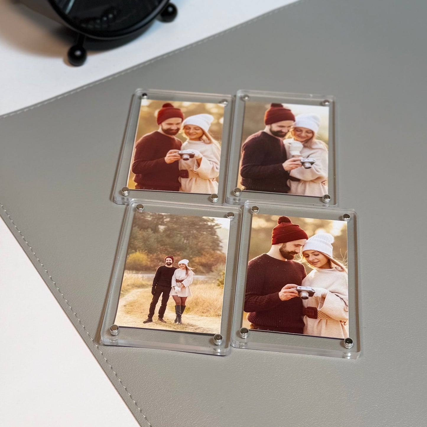 Personalized Picture Magnet – gift packaging and presentation. Oruz Gifts Canada.