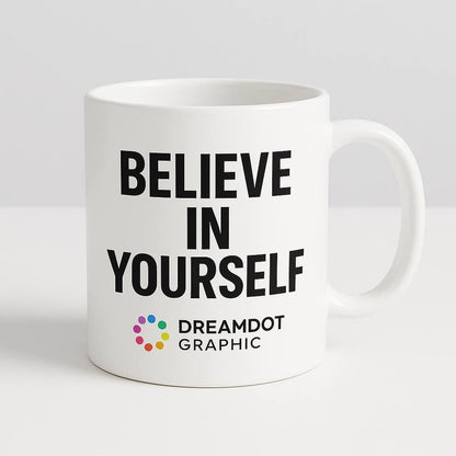 Personalized custom mug print – engraving close-up. Oruz Gifts Scarborough.