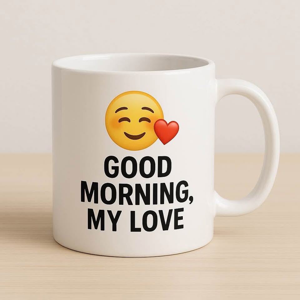 Custom mug print Canada - personalized 11oz & 15oz ceramic coffee mug with custom photo, text or logo. Birthday & couple gift. Ships Canada & USA.