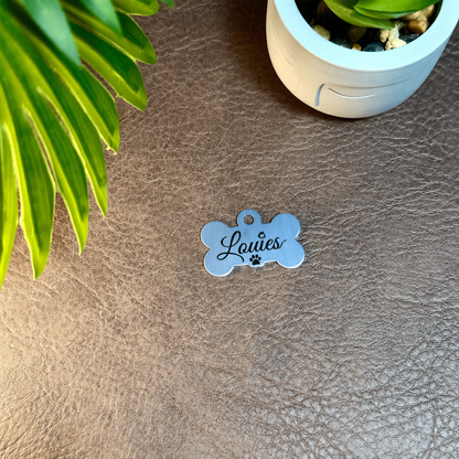 Custom Engraved Pet Tags with Name | Dog & Cat ID Tag