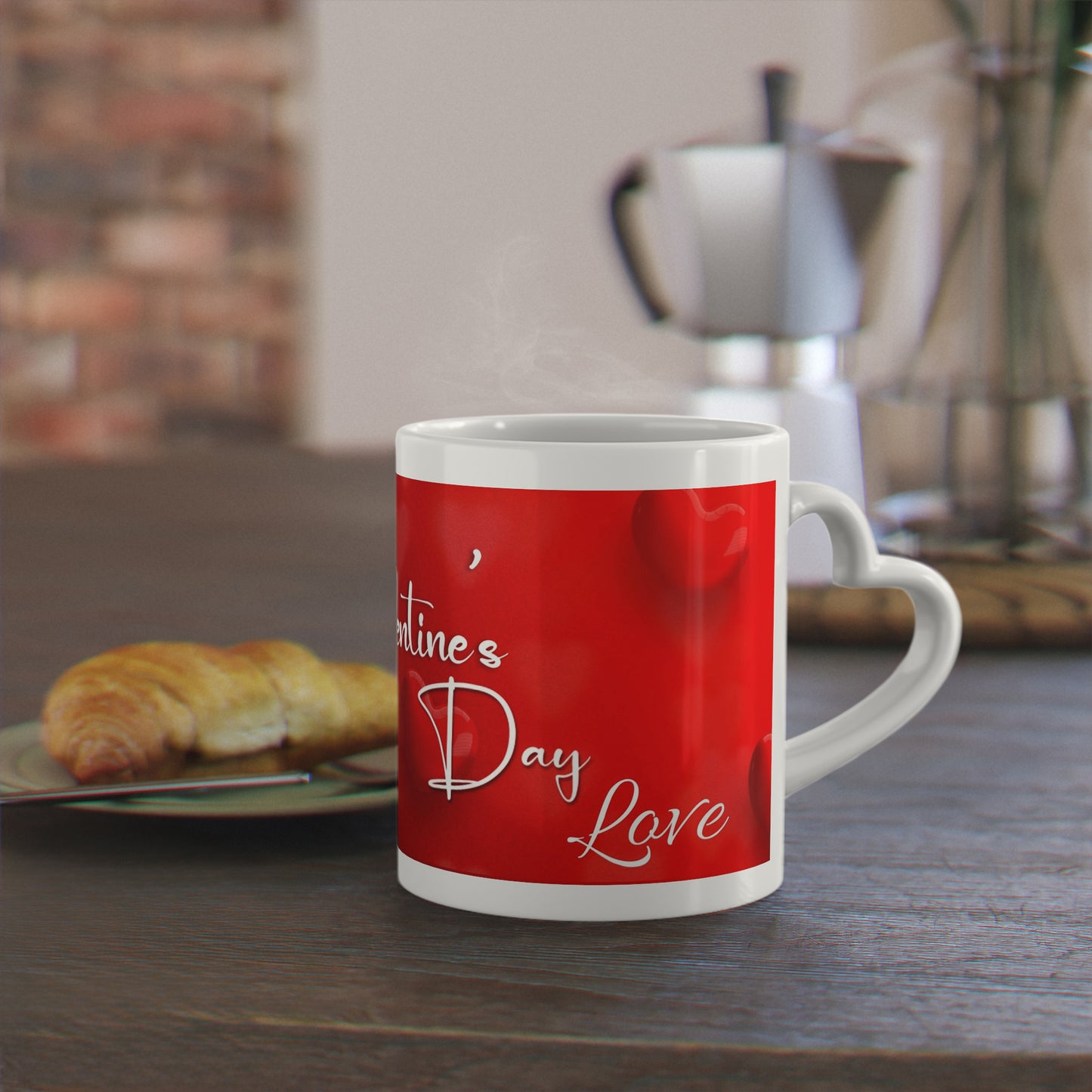 Heart Handle Mugs For Couples