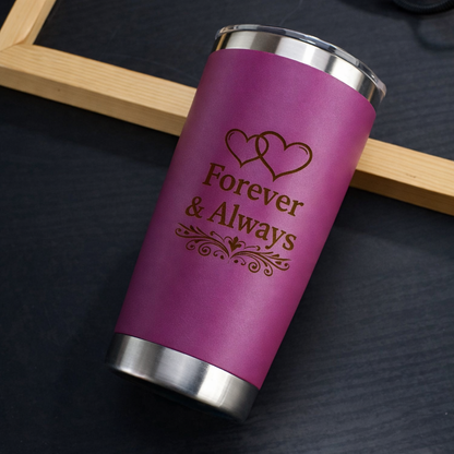 Custom Engraved 20oz Stainless Steel Tumbler
