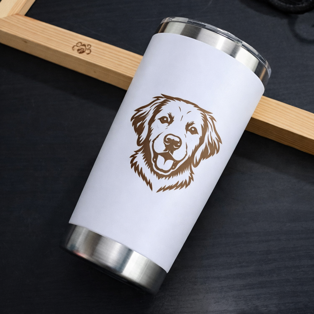 Custom Engraved 20oz Stainless Steel Tumbler