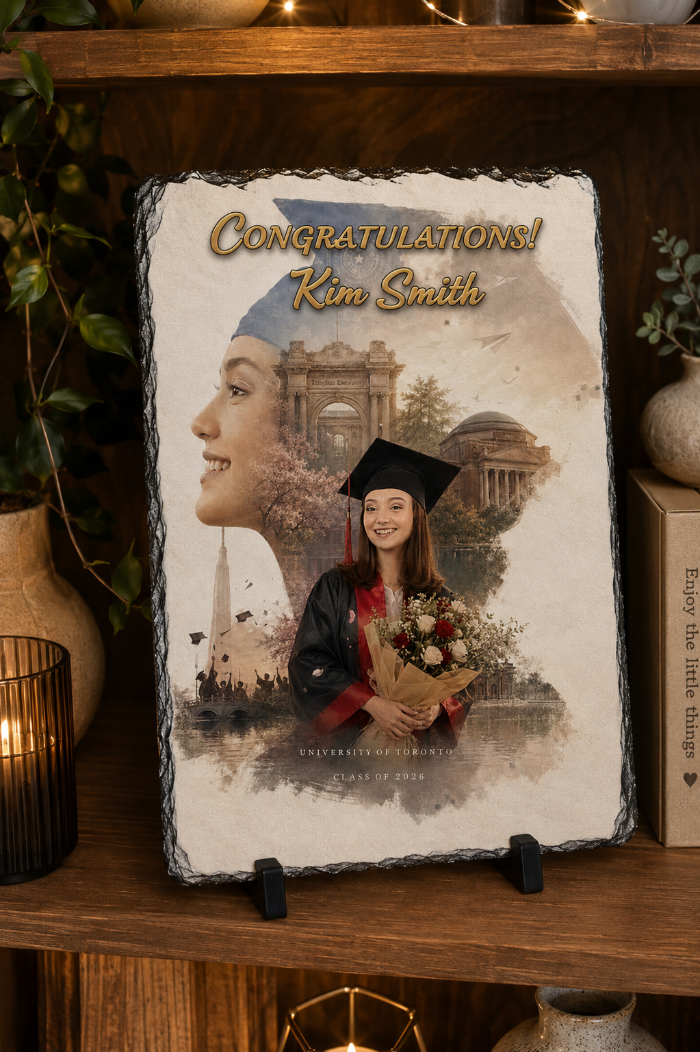 Toon | Art | Collage | Graduation style slate prints