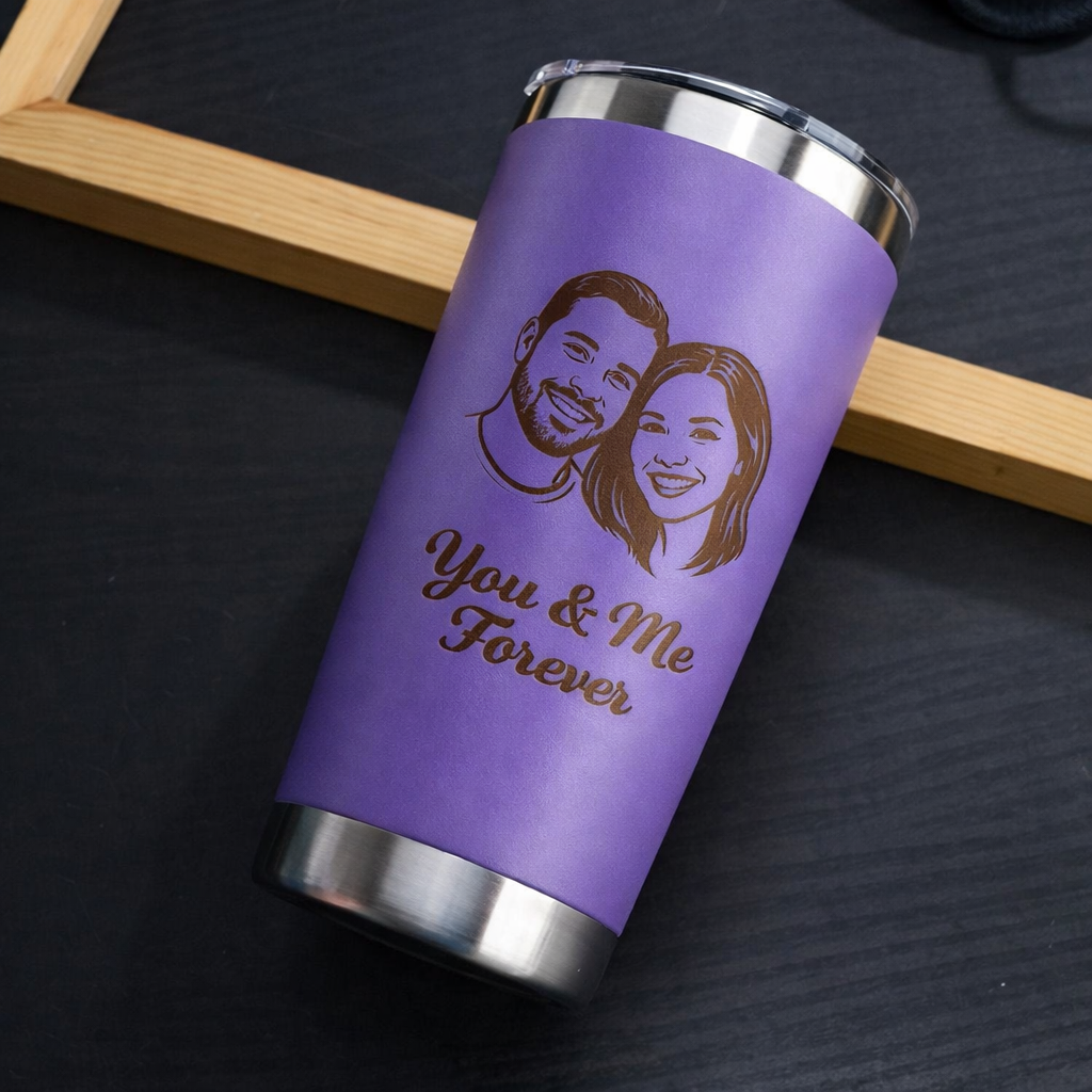 Custom Engraved 20oz Stainless Steel Tumbler