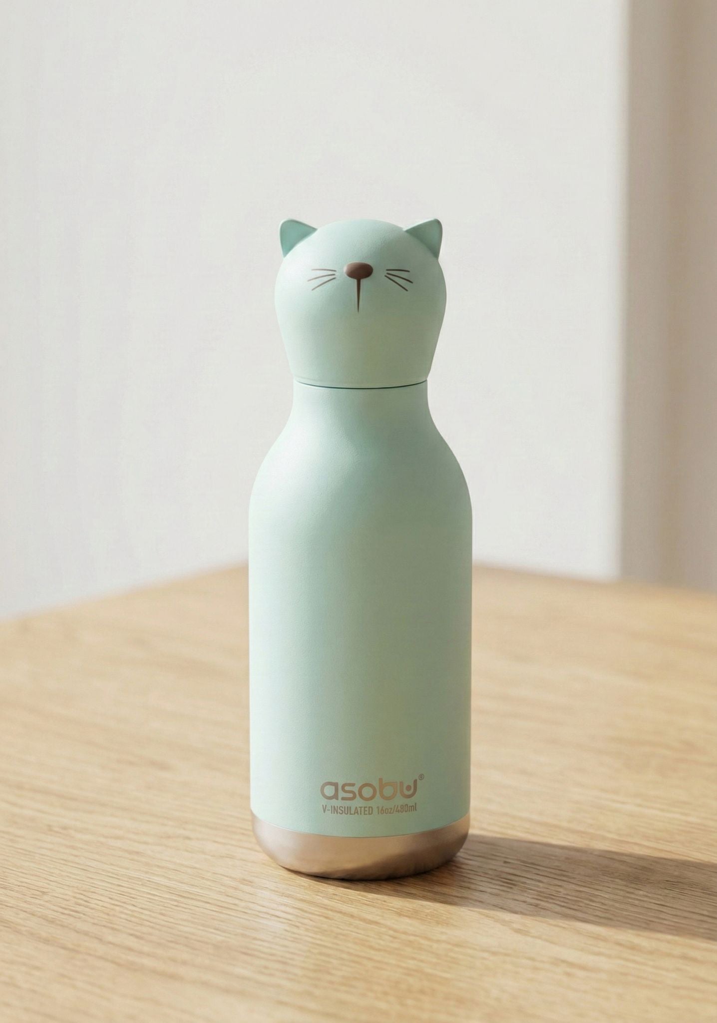 Kids Animal Shape Stainless Steel Water Bottle