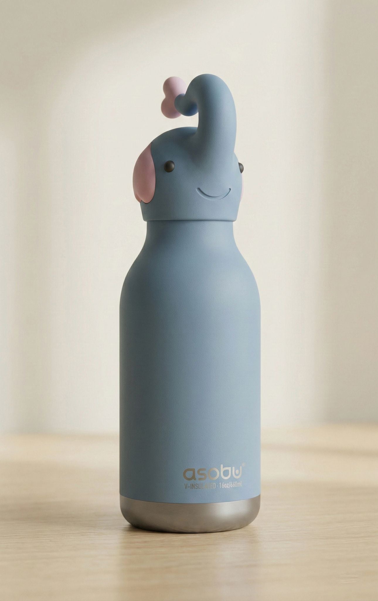 Kids Animal Shape Stainless Steel Water Bottle