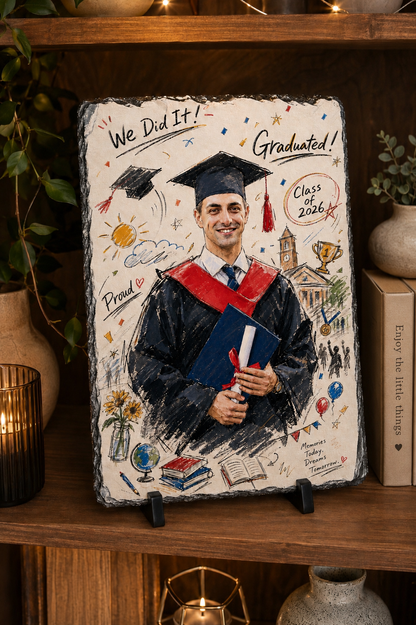 Toon | Art | Collage | Graduation style slate prints
