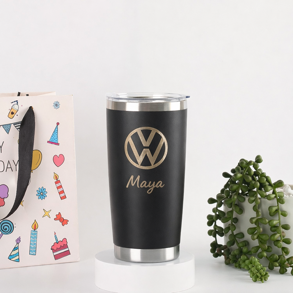 Custom Engraved 20oz Stainless Steel Tumbler