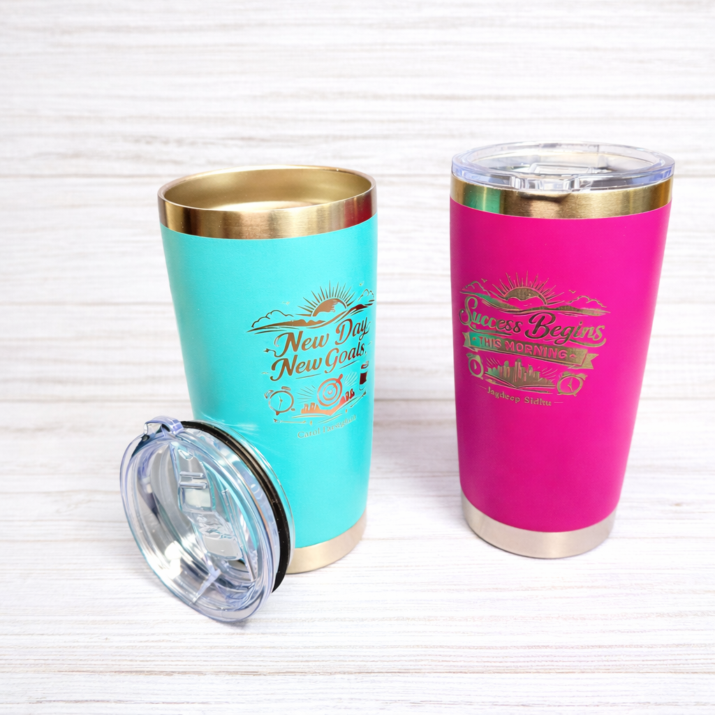 Custom Engraved 20oz Stainless Steel Tumbler