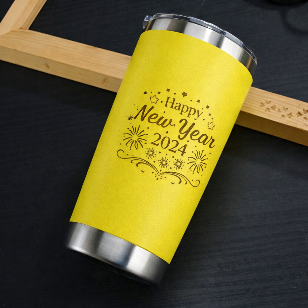 Custom Engraved 20oz Stainless Steel Tumbler