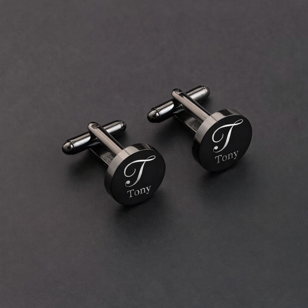 Custom Engraved Cufflinks – Personalized Luxury for Every Occasion