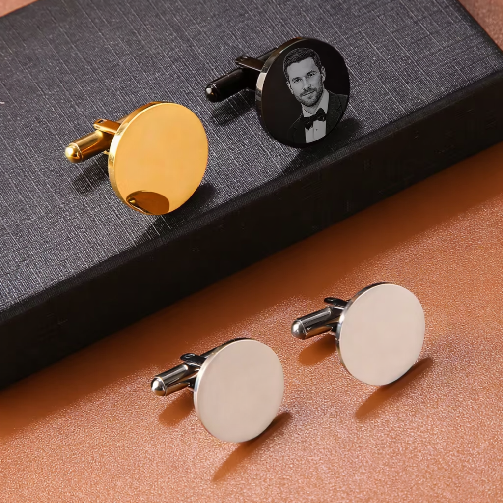 Custom Engraved Cufflinks – Personalized Luxury for Every Occasion