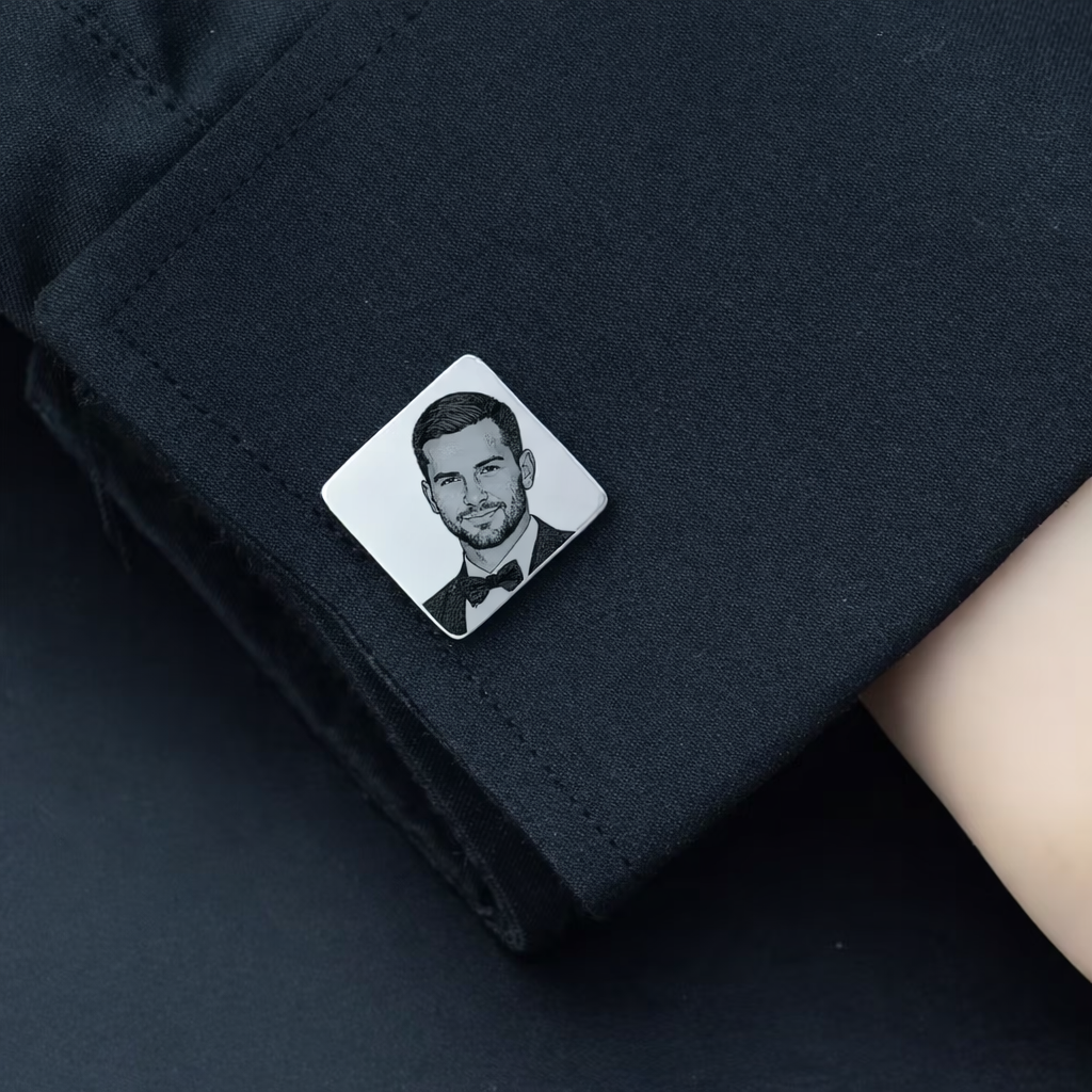 Custom Engraved Cufflinks – Personalized Luxury for Every Occasion