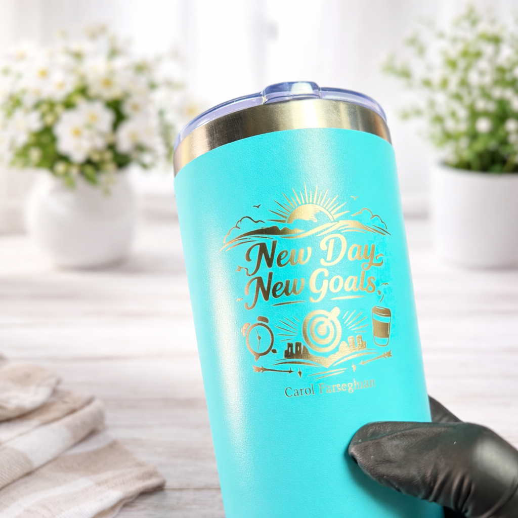 Custom Engraved 20oz Stainless Steel Tumbler