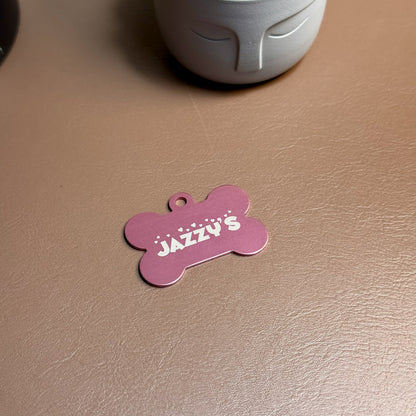 Custom Engraved Pet Tags with Name | Dog & Cat ID Tag