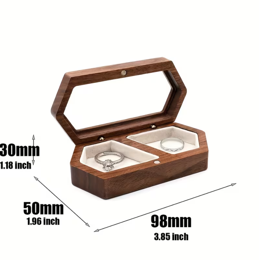 Proposal & Wedding Ring Holder – gift packaging and presentation. Oruz Gifts Canada.