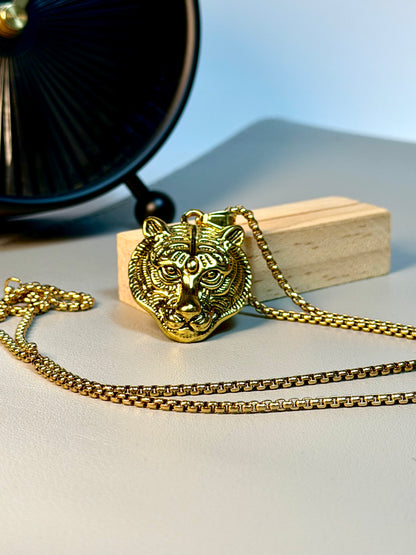 Punk Vintage Style Stainless Steel Necklace for Men