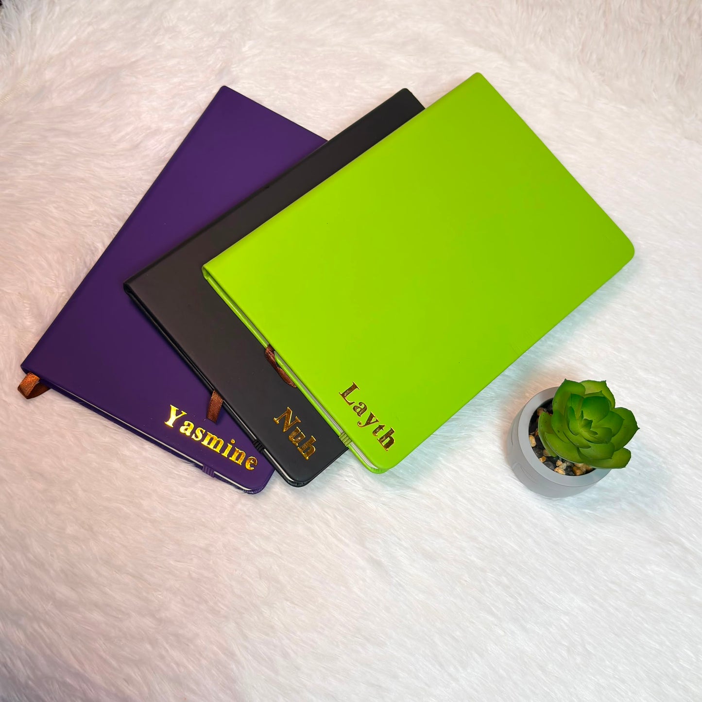 Personalized Foil Embossed Journal – Custom Hardcover Notebook with Name | Premium Gift