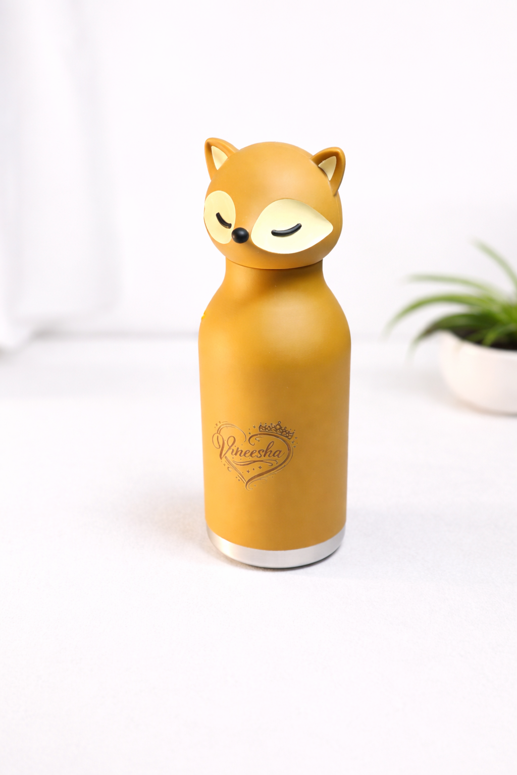 Kids Animal Shape Stainless Steel Water Bottle